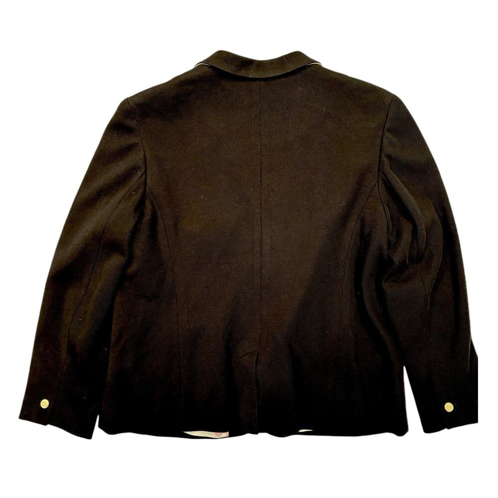 Talbots Black Blazer with Gold Buttons - Picture 9 of 11